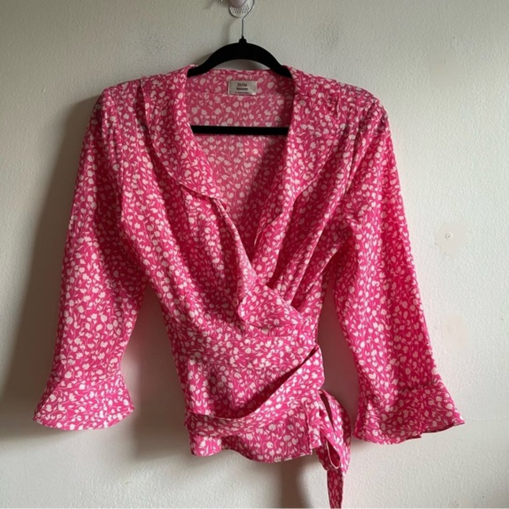 Aritzia Little Moon Julep Floral Cottagecore Barbiecore Wrap
